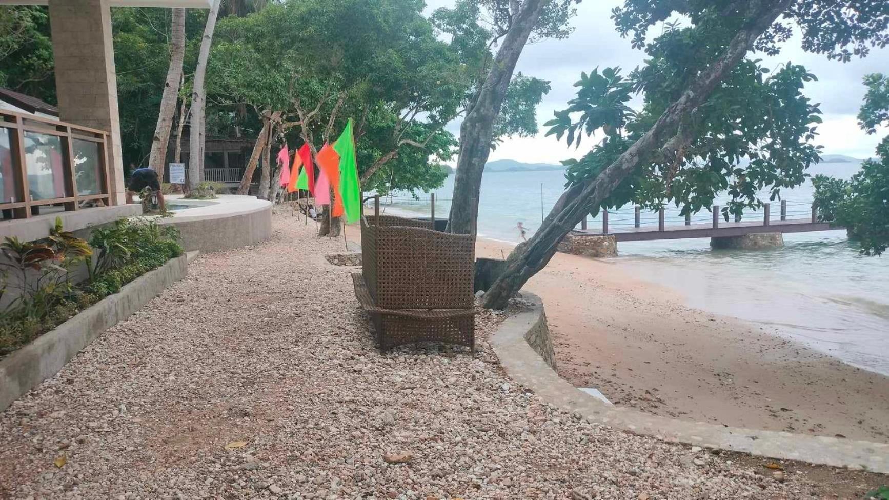 Alam Indah Busuanga Beach&Villas Bagian luar foto